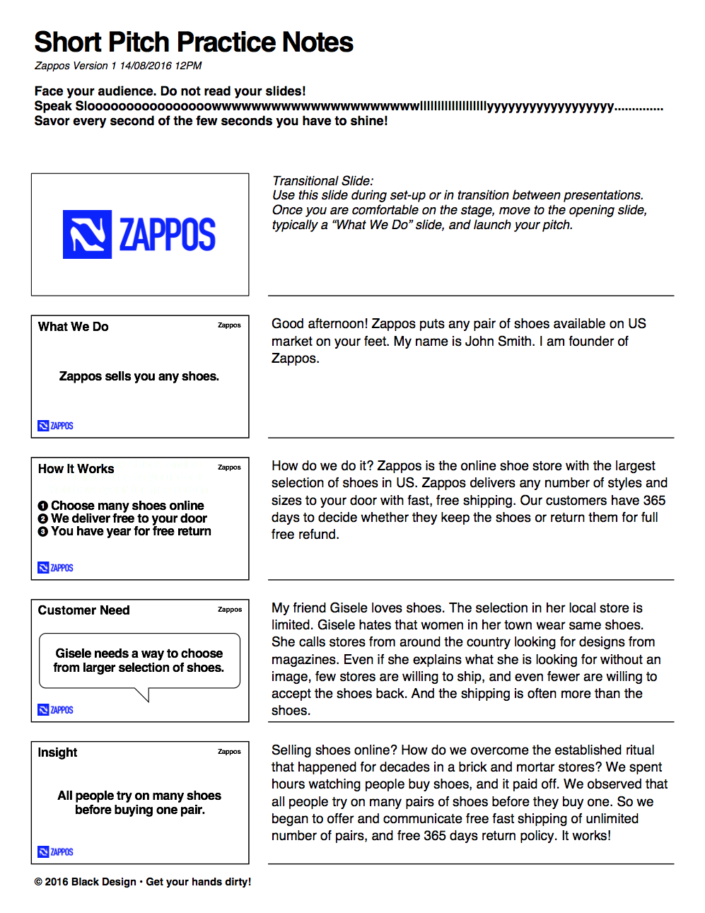 pitch black design the pitch letter names correspond to